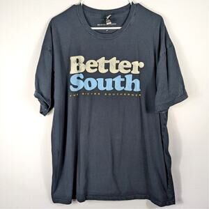 The Bitter Southerner T-Shirt 2XL Better South Graphic Tee AS Colour Cotton Top